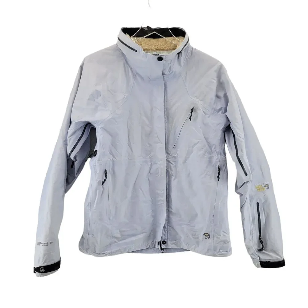Mountain Hardware Women's Descent DT Hybrid Jacket Size Medium Light Blue Purple